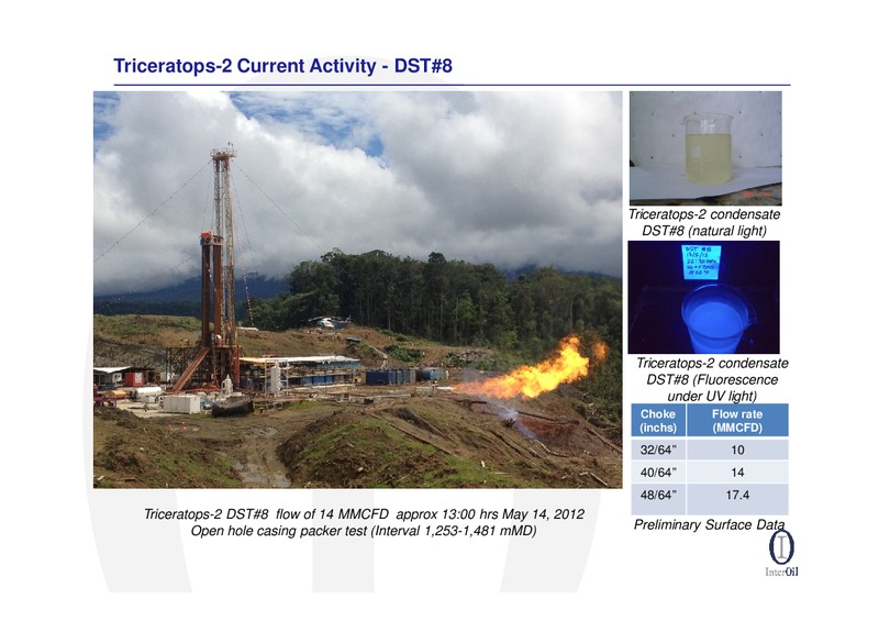 Q1 2012 EARNINGS CALL – Interoil Corporation – slide 18