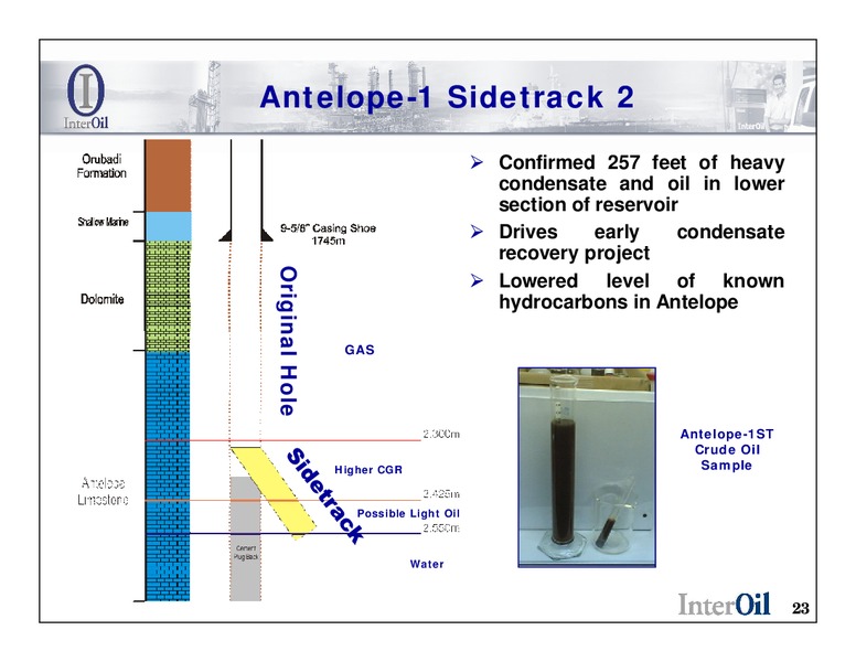ANNUAL GENERAL MEETING – Interoil Corporation – slide 21