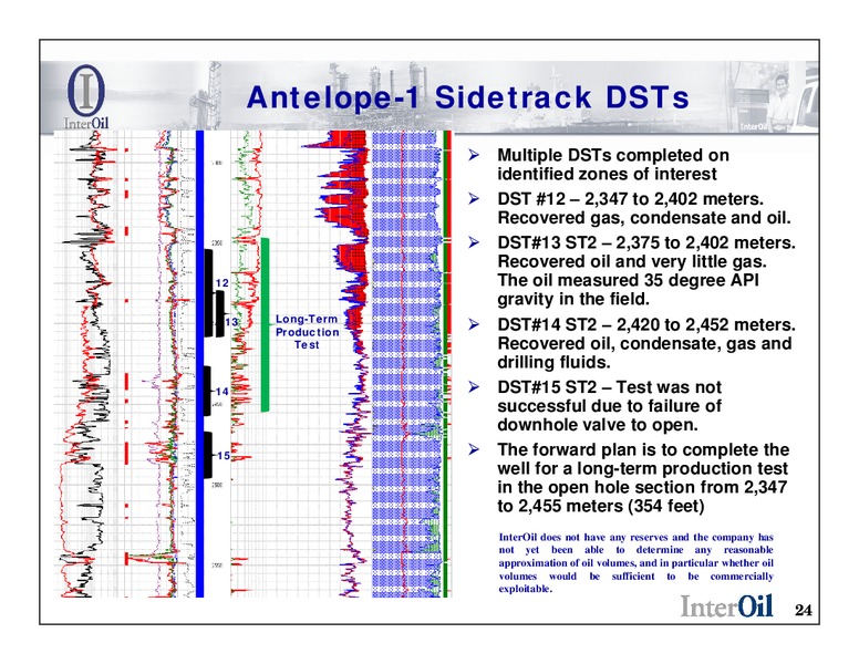 ANNUAL GENERAL MEETING – Interoil Corporation – slide 22