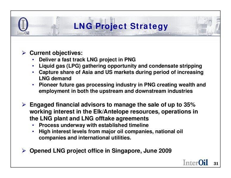 ANNUAL GENERAL MEETING – Interoil Corporation – slide 29