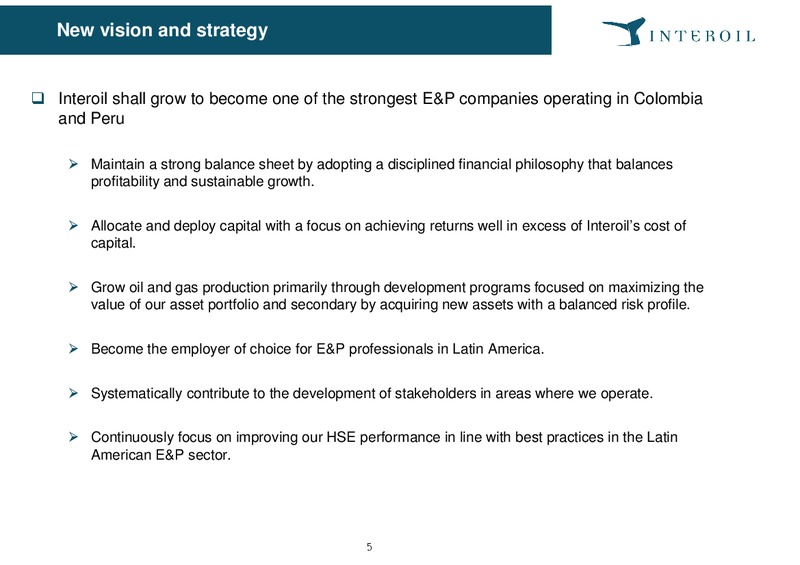 Annual General Meeting – Interoil Corporation – slide 5