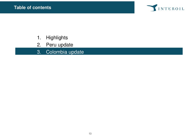 Annual General Meeting – Interoil Corporation – slide 13