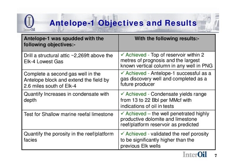 July 2009 Corporate Presentation – Interoil Corporation – slide 6