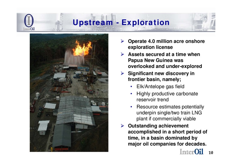 INTEROIL ENERCOM PRESENTATION – Interoil Corporation – slide 8