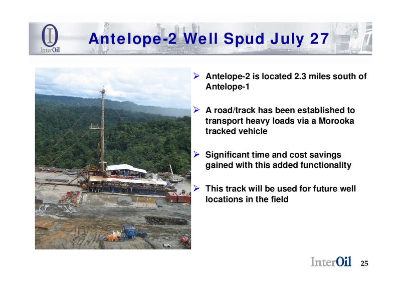 INTEROIL ENERCOM PRESENTATION – Interoil Corporation – slide 23