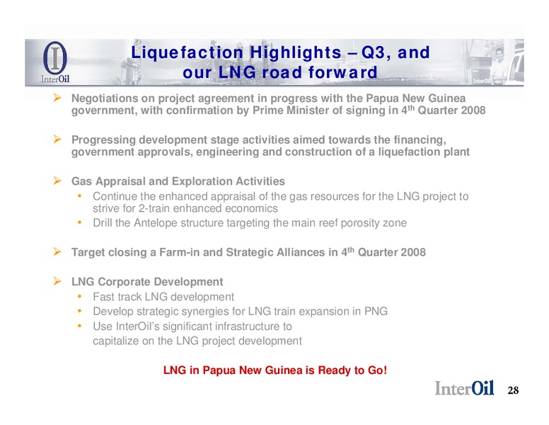NATIXIS BLEICHROEDER 2ND ANNUAL HIDDEN GEMS CONFERENCE – Interoil Corporation – slide 27
