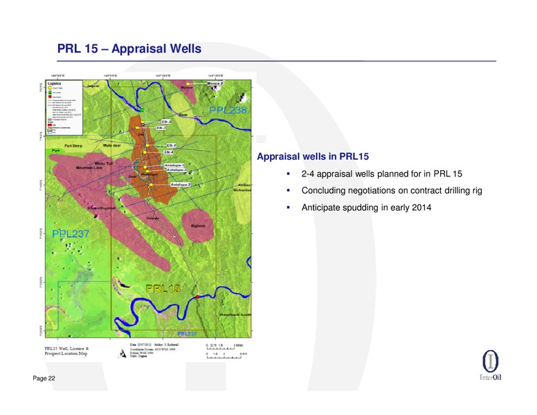 HIRD 2013 QUARTER RESULTS CONFERENCE CALL – Interoil Corporation – slide 21