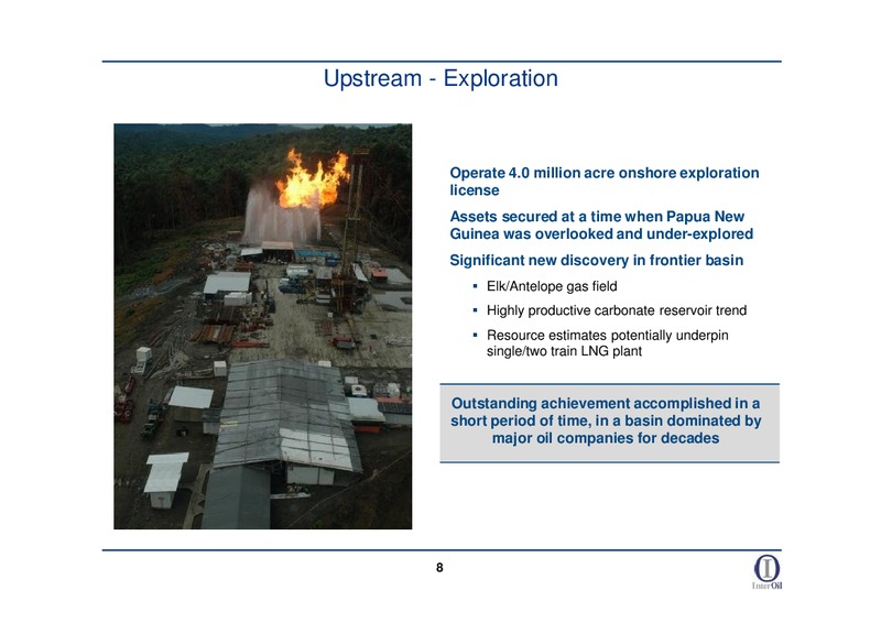 BERNSTEIN ASIA PACIFIC ENERGY CONFERENCE CALL – Interoil Corporation – slide 6