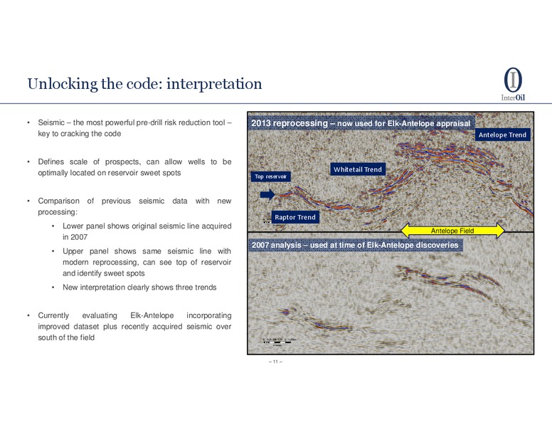 13th PNG Mining & Petroleum Investment Conference – Interoil Corporation – slide 9