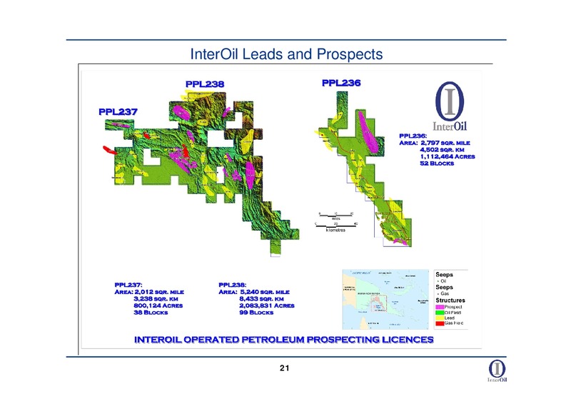 WAYNE ANDREWS   V P CAPITAL MARKETS – Interoil Corporation – slide 19