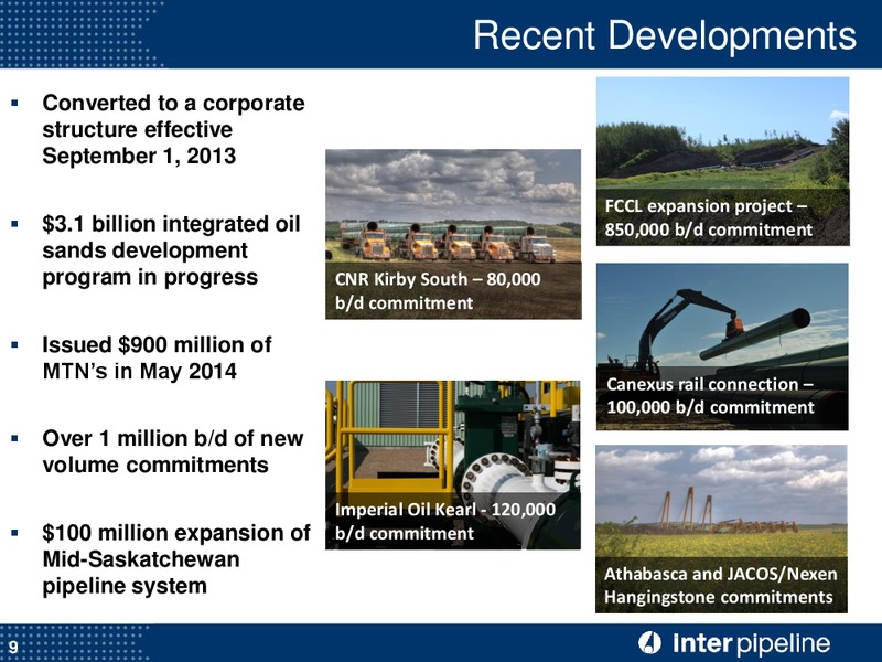 Corporate Presentation – Inter Pipeline Ltd. – slide 10