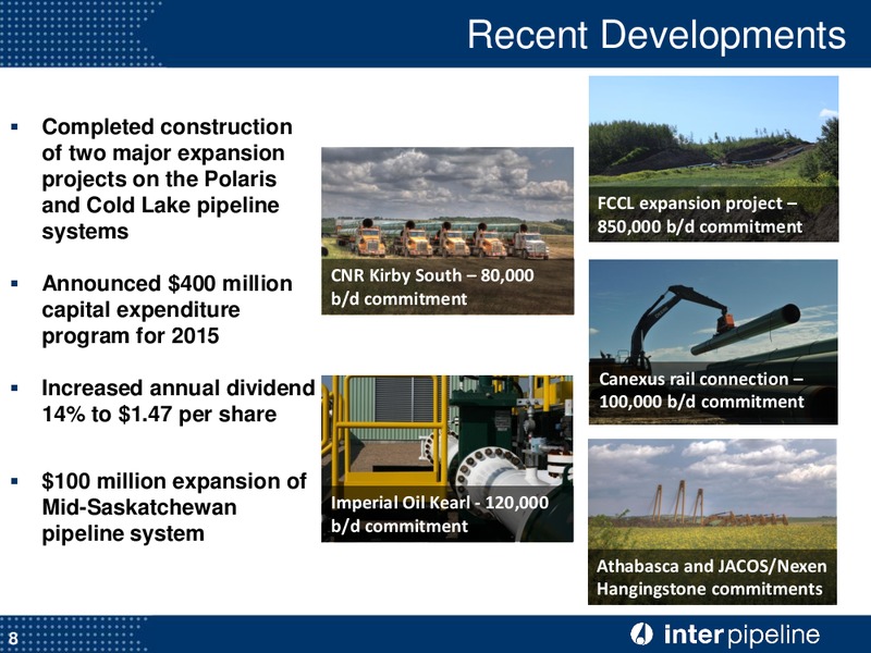 Corporate Presentation – Inter Pipeline Ltd. – slide 9