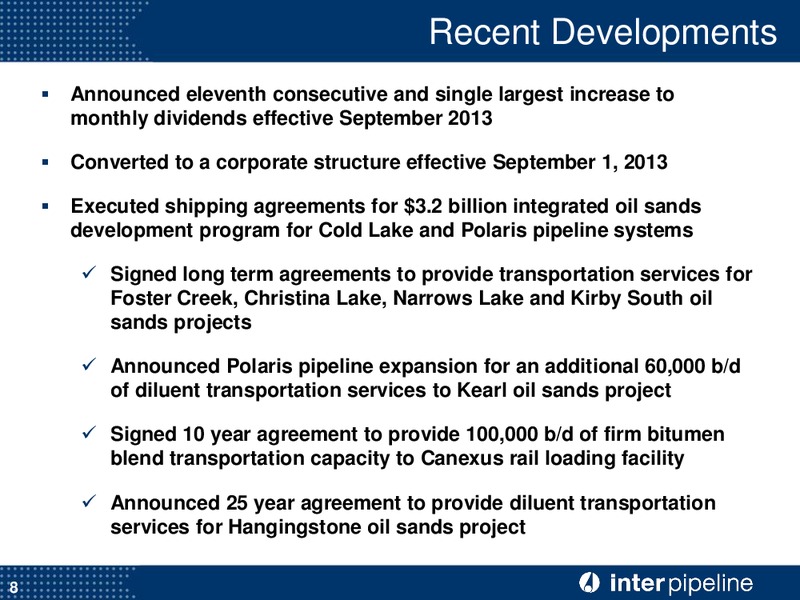 Investor Presentation – Inter Pipeline Ltd. – slide 9