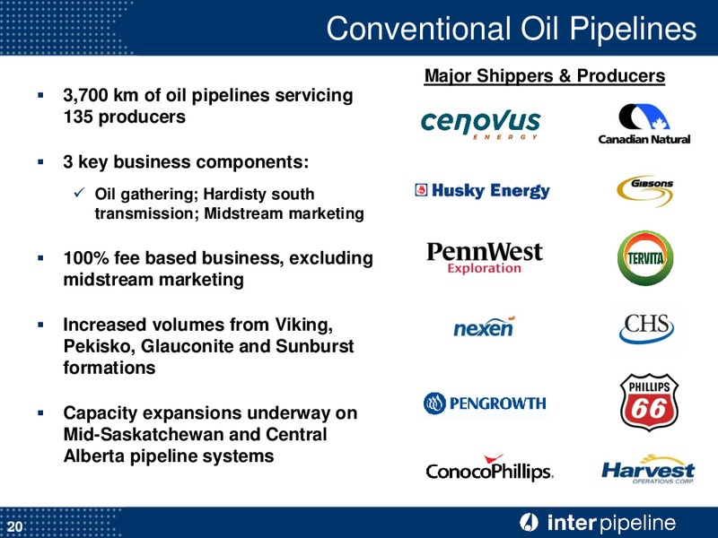 Investor Presentation – Inter Pipeline Ltd. – slide 21