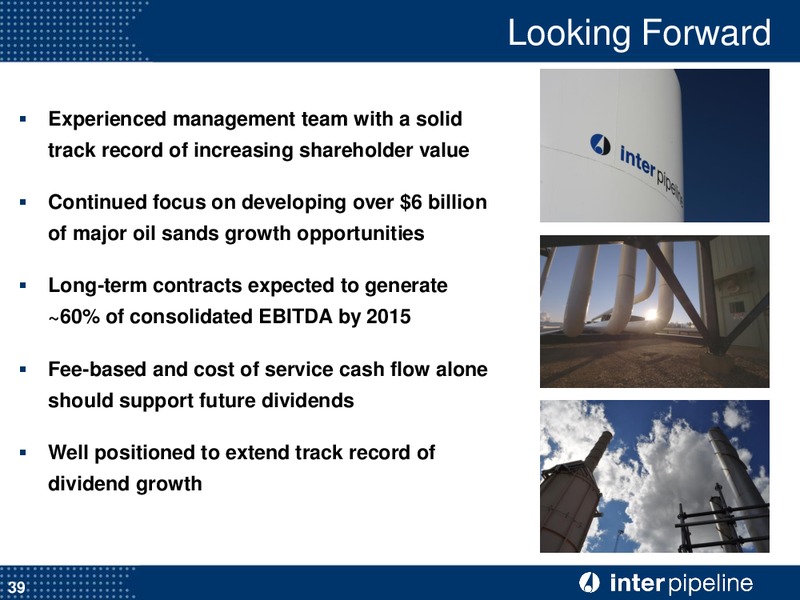 Corporate Presentation – Inter Pipeline Ltd. – slide 40