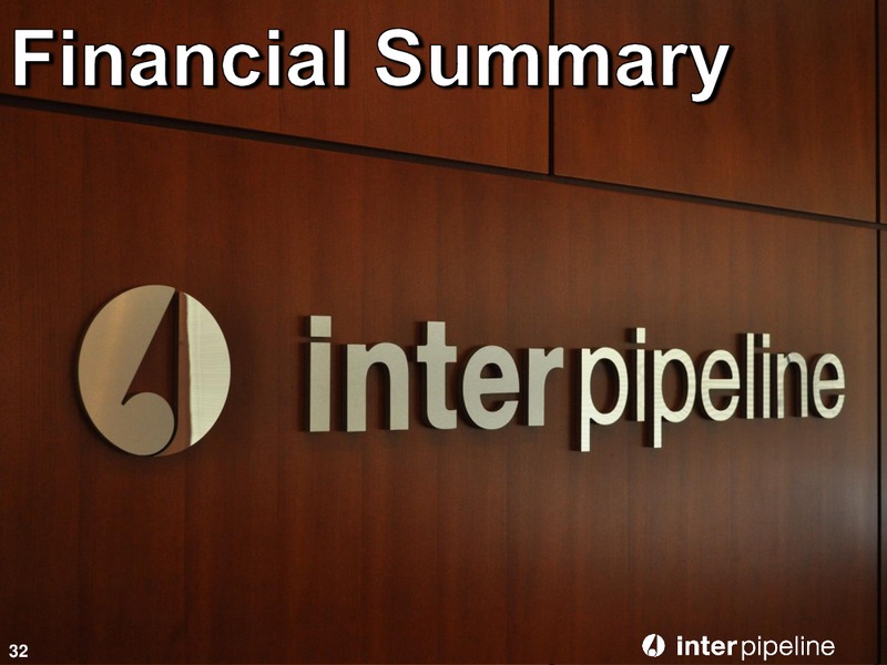 Corporate Presentation – Inter Pipeline Ltd. – slide 33