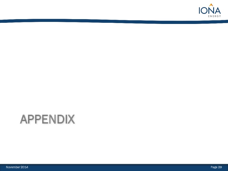 Annual General Meeting – Iona Energy Inc. – slide 27