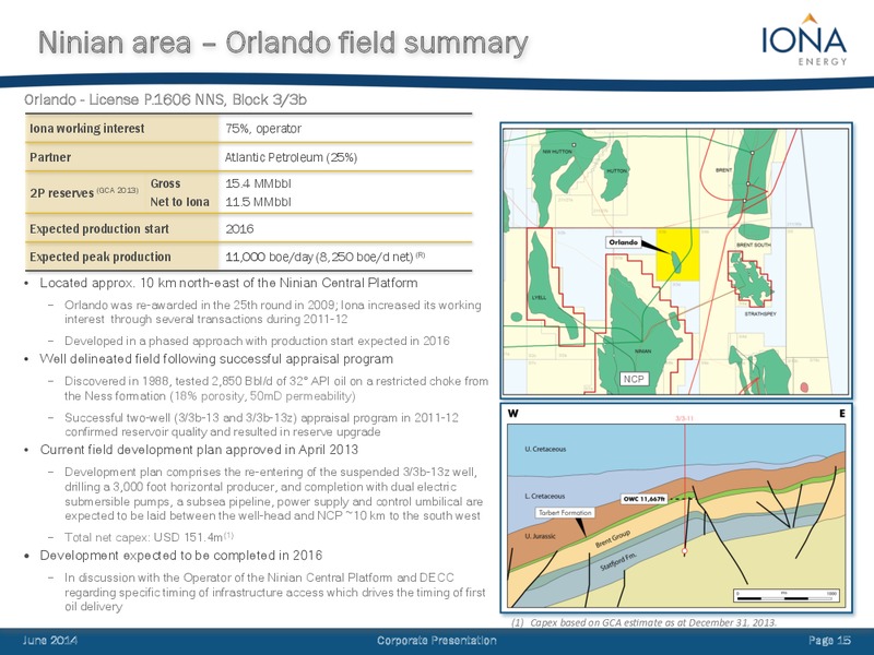 Corporate Presentation – Iona Energy Inc. – slide 14
