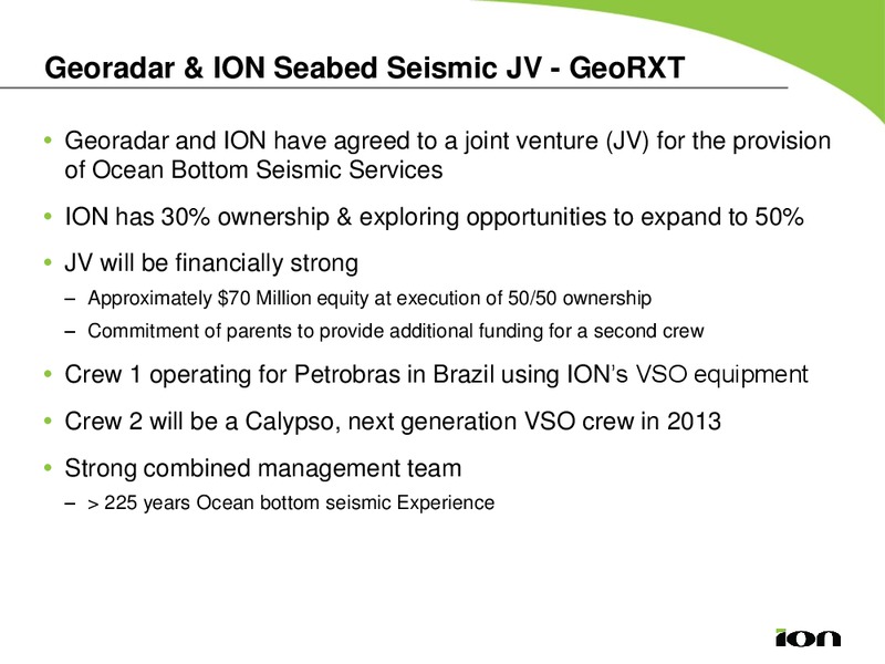 MARCH 2013 ANALYST DAY – Ion Geophysical Corp – slide 38