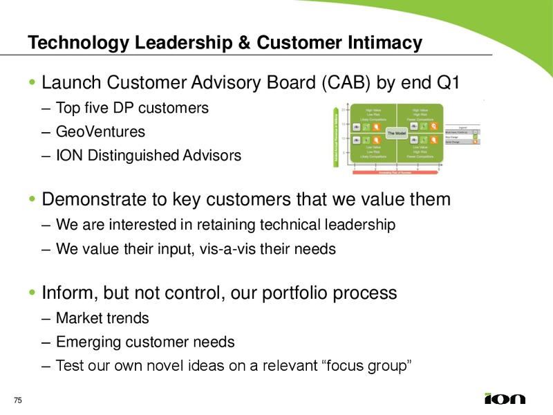 MARCH 2013 ANALYST DAY – Ion Geophysical Corp – slide 74