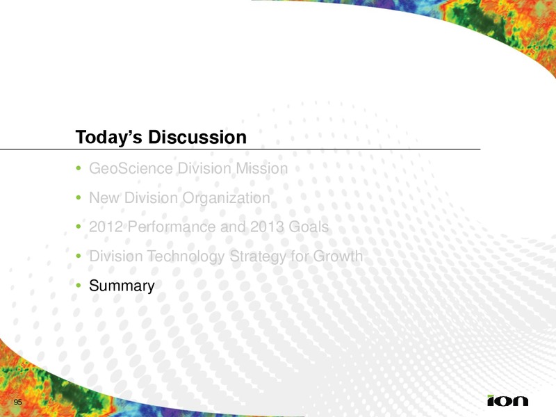 MARCH 2013 ANALYST DAY – Ion Geophysical Corp – slide 94