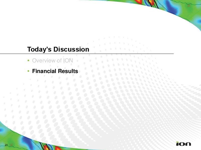 BARCLAYS CEO ENERGY POWER CONFERENCE – Ion Geophysical Corp – slide 20