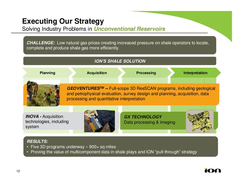 DAHLMAN ROSE & CO ULTIMATE OIL SERVICES AND E&P CONFERENCE – Ion Geophysical Corp – slide 11