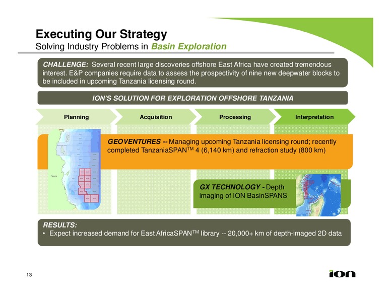 DAHLMAN ROSE & CO ULTIMATE OIL SERVICES AND E&P CONFERENCE – Ion Geophysical Corp – slide 12