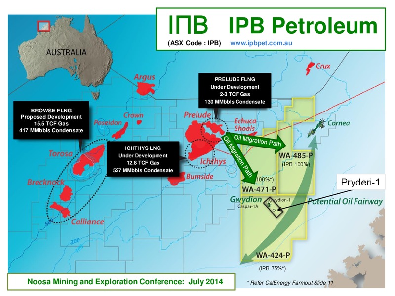 NOOSA MINING AND EXPLORATION CONFERENCE – IPB Petroleum – slide 2