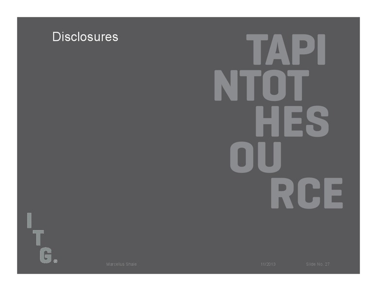 MARCELLUS SHALE – Itg – slide 27