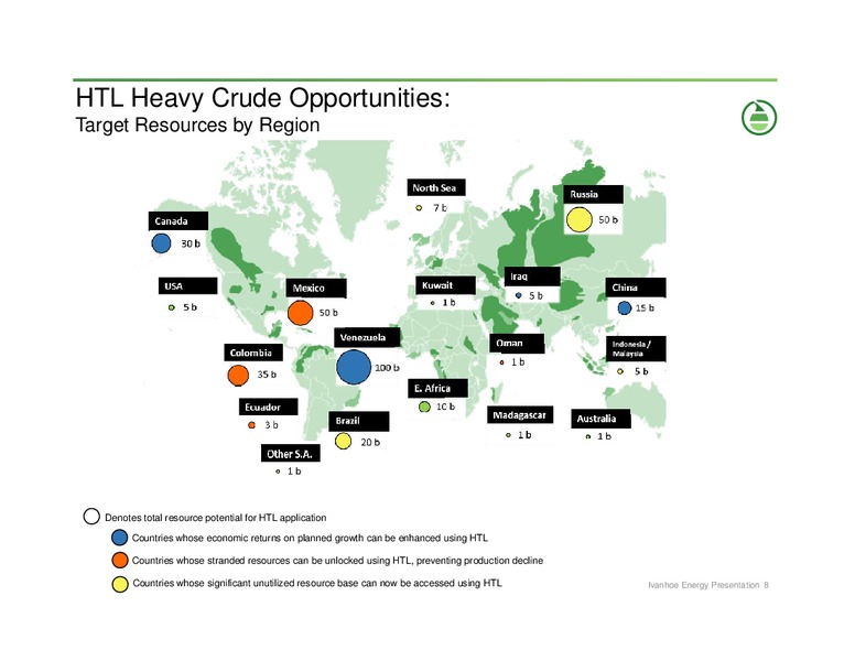 JANUARY 2014 CORPORATE PRESENTATION – Ivanhoe Energy, Inc. – slide 7