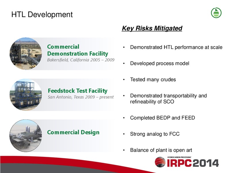 IRPC 2014 – Ivanhoe Energy, Inc. – slide 13