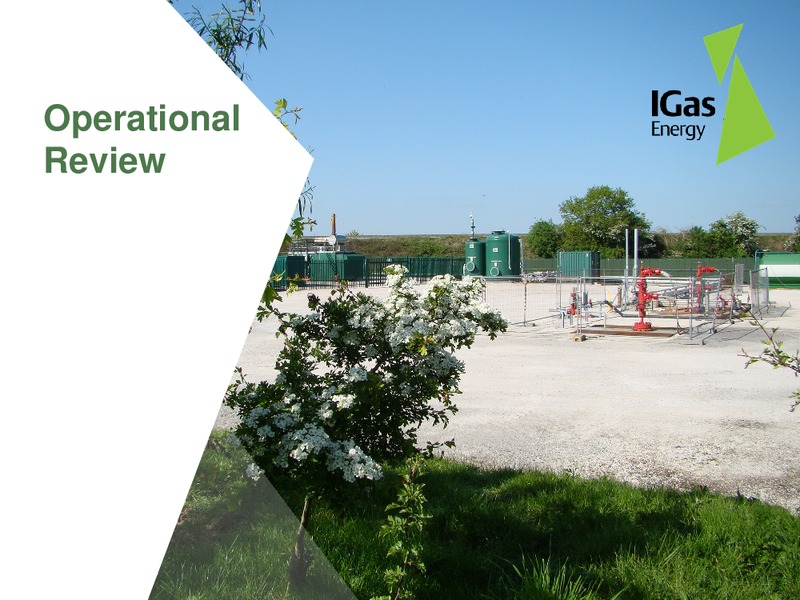 Q2 2013 RESULTS – Igas Energy Plc – slide 8