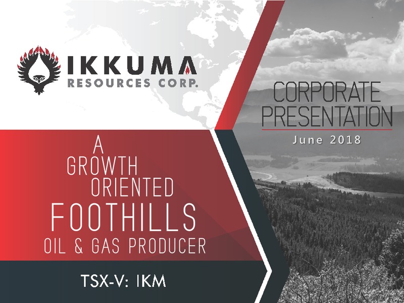 June 2018 Corporate Presentation – Ikkuma Resources Corp – slide 1