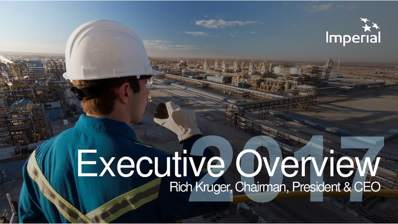 January 2017 Executive Presentation – Imperial Oil Limited – slide 1