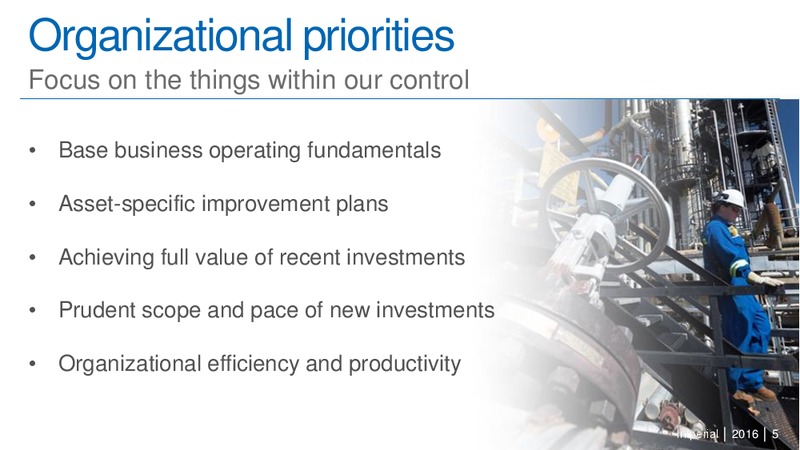 Peters & Co Limited Energy Conference – Imperial Oil Limited – slide 4