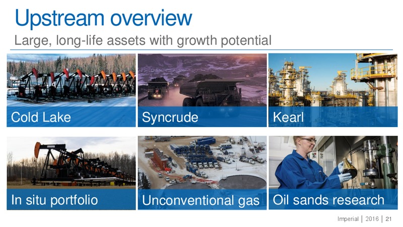 Peters & Co Limited Energy Conference – Imperial Oil Limited – slide 20