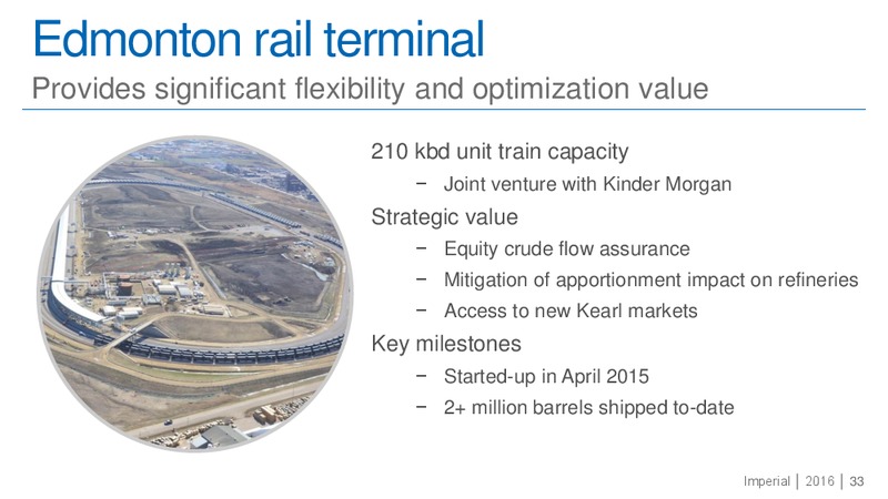 Peters & Co Limited Energy Conference – Imperial Oil Limited – slide 32