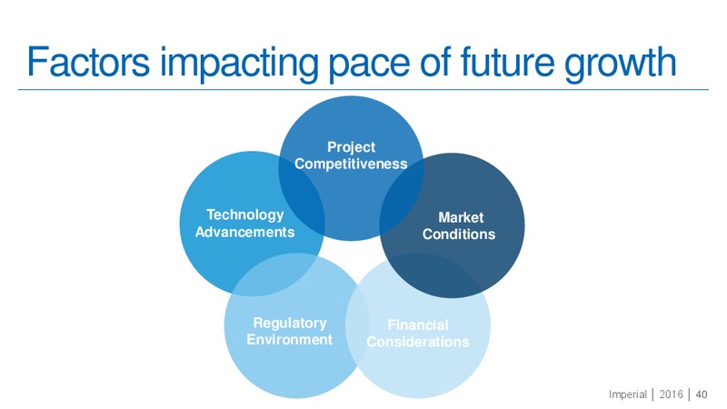 Peters & Co Limited Energy Conference – Imperial Oil Limited – slide 39