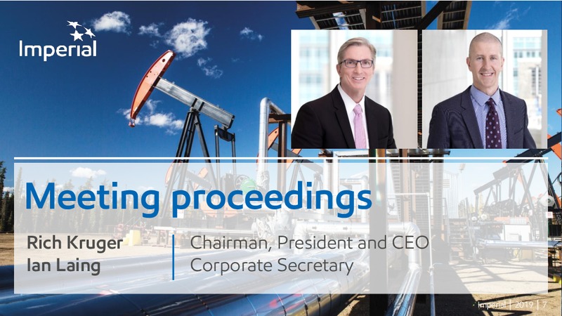 Annual Meeting of Shareholders – Imperial Oil Limited – slide 6