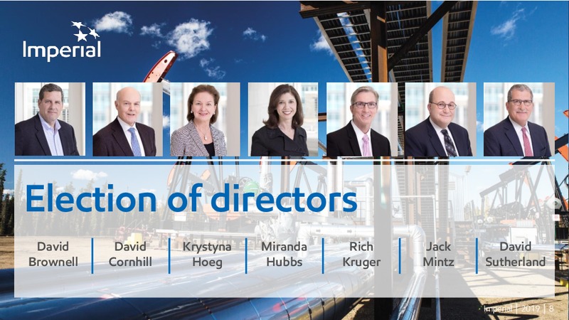 Annual Meeting of Shareholders – Imperial Oil Limited – slide 7