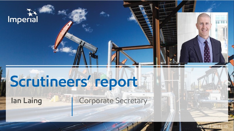 Annual Meeting of Shareholders – Imperial Oil Limited – slide 32
