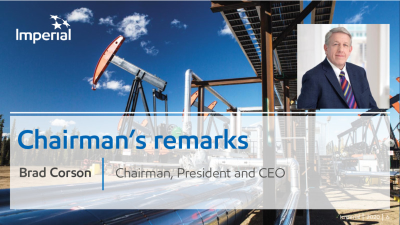 May 2020 Annual Meeting of Shareholders – Imperial Oil Limited – slide 5