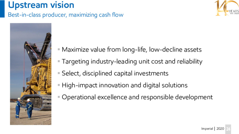 Investor Day Presentation   November 19 2020 – Imperial Oil Limited – slide 24