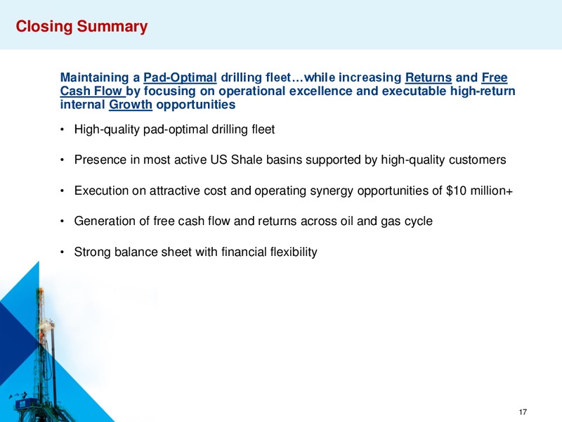 EnerCom Oil and Gas Conference – Independence Contract Drilling, Inc. – slide 16