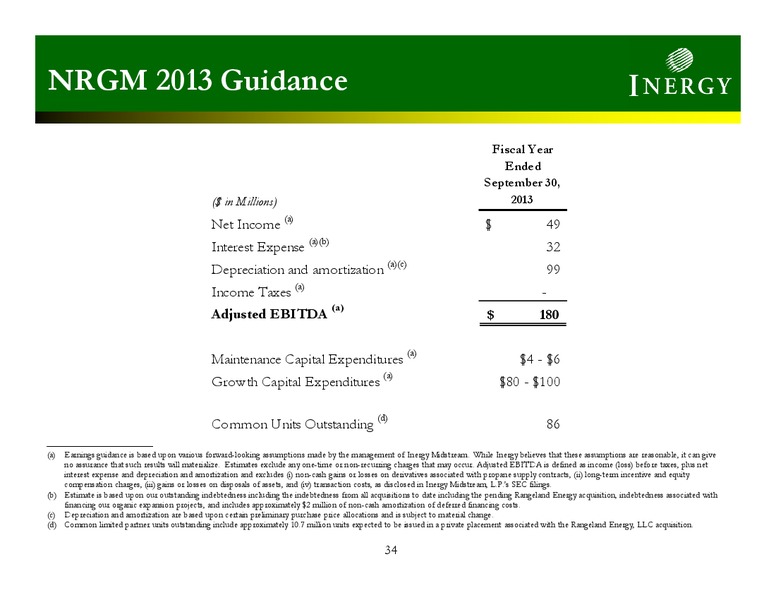 Wells Fargo Securities 11th Annual Pipeline MLP and Energy Symposium – Inergy Midstream, L.P. – slide 33