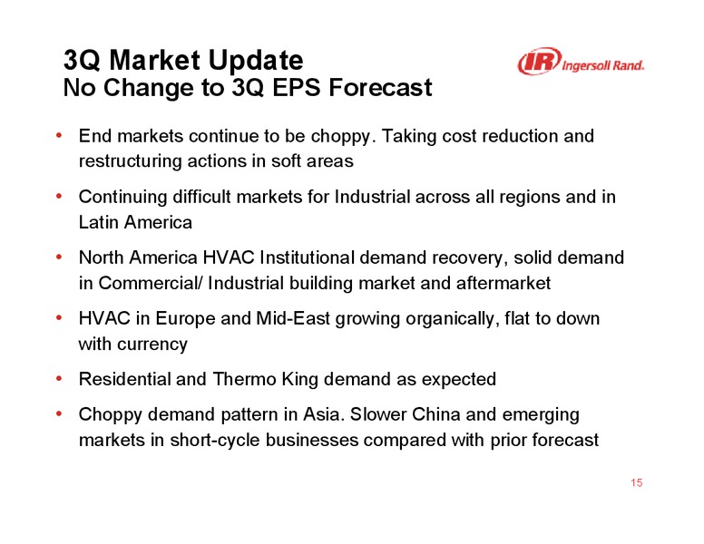 Vertical Research Partners Industrial Conference – Ingersoll-Rand Plc – slide 14