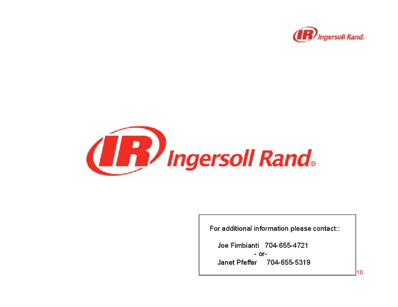 Vertical Research Partners Industrial Conference – Ingersoll-Rand Plc – slide 15
