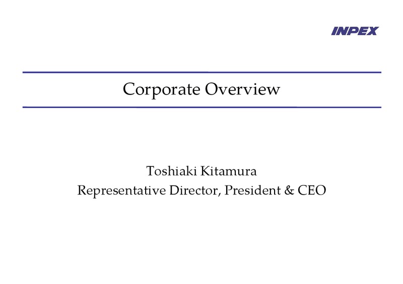 November 2013 Financial Results – Inpex Corp – slide 3