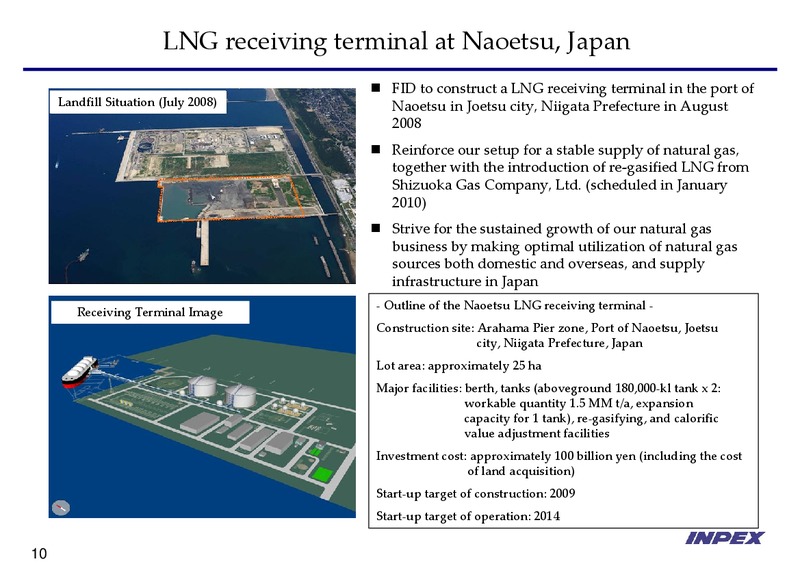 November 2008 Financial Results – Inpex Corp – slide 9